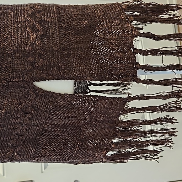 Ariat Brown Fringe top, size S/M *NWT* - Picture 6 of 11